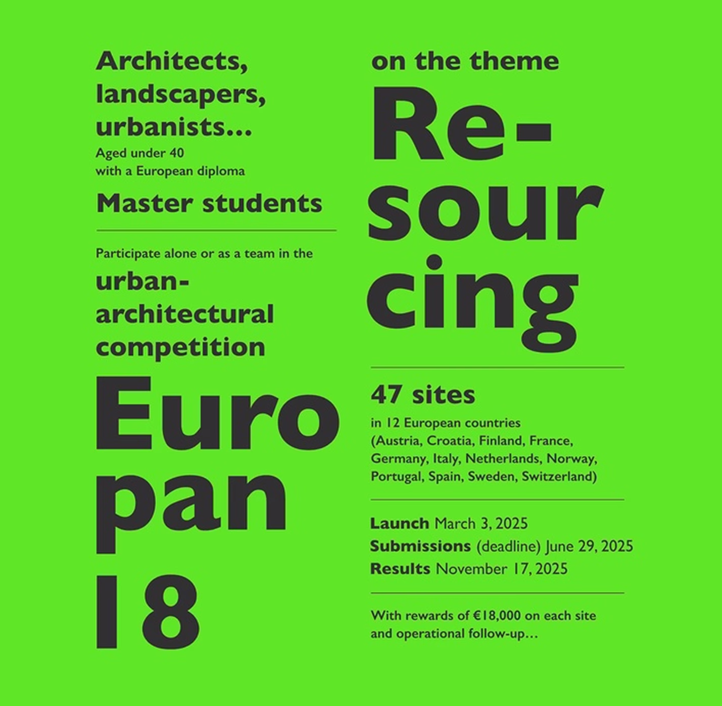 Descripción del evento, se indica el lugar y fechas.